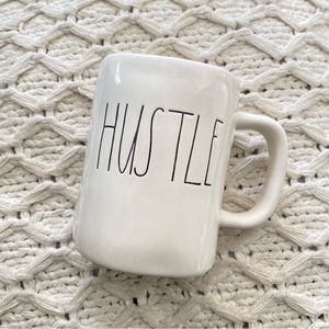 Rae Dunn HUSTLE mug